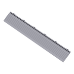 Swisstrax Pearl Grey Pro Series Looped Floor Tile Edge Piece (10 Pack)-C504.031.203a-10PK-Garage Giant 