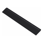 Swisstrax Jet Black Pro Series Pegged Floor Tile Edge Piece (10 Pack)-C504.031.400-10PK-Garage Giant 