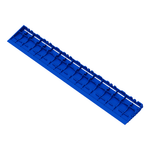 Swisstrax Royal Blue Pro Series Pegged Floor Tile Edge Piece (10 Pack)-C504.031.502-10PK-Garage Giant 