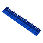 Swisstrax Royal Blue Pro Series Looped Floor Tile Edge Piece (10 Pack)-C504.031.502a-10PK-Garage Giant 