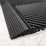 Swisstrax Arctic White Pro Series Looped Floor Tile Edge Piece (10 Pack)-C504.031.600a-10PK-Garage Giant 