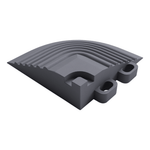 Swisstrax Slate Grey Pro Series Corner Piece (4 Pack)-C504.060.200-4PK-Garage Giant 