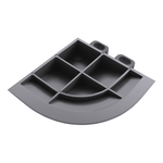 Swisstrax Slate Grey Pro Series Corner Piece (4 Pack)-C504.060.200-4PK-Garage Giant 