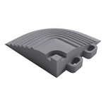 Swisstrax Pearl Grey Pro Series Corner Piece (4 Pack)-C504.060.203-4PK-Garage Giant 