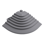 Swisstrax Pearl Grey Pro Series Corner Piece (4 Pack)-C504.060.203-4PK-Garage Giant 