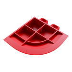 Swisstrax Racing Red Pro Series Corner Piece (4 Pack)-C504.060.300-4PK-Garage Giant 