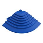 Swisstrax Royal Blue Pro Series Corner Piece (4 Pack)-C504.060.502-4PK-Garage Giant 