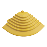 Swisstrax Citrus Yellow Pro Series Corner Piece (4 Pack)-C504.060.800-4PK-Garage Giant 