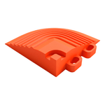 Swisstrax Tropical Orange Pro Series Corner Piece (4 Pack)-C504.060.801-4PK-Garage Giant 