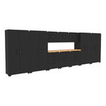 CAT Fully-Welded 11-Piece Steel Garage Cabinet Set 