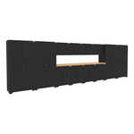 CAT Fully-Welded 14-Piece Steel Garage Cabinet Set 