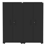 CAT Fully-Welded 2-Piece Steel Tall Garage Locker Cabinets 