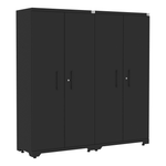 CAT Fully-Welded 2-Piece Steel Tall Garage Locker Cabinets 