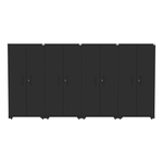 CAT Fully-Welded 4-Piece Steel Tall Garage Locker Cabinets 