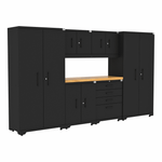 CAT Fully-Welded 7-Piece Steel Garage Cabinet Set 