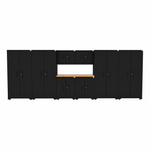 CAT Fully-Welded 9-Piece Steel Garage Cabinet System 