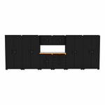 CAT Fully-Welded 9-Piece Steel Garage Cabinet Set 