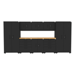 CAT Fully-Welded 9-Piece Steel Garage Cabinet Kit 