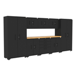 CAT Fully-Welded 9-Piece Steel Garage Cabinet Kit 