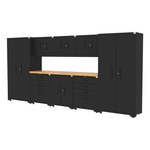 CAT Fully-Welded 9-Piece Steel Garage Cabinet Solution | CAT-FWSETV 