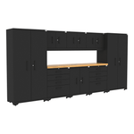 CAT Fully-Welded 9-Piece Steel Garage Cabinet Solution 