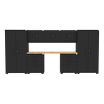 CAT Fully-Welded 8-Piece Steel Garage Cabinet Kit 