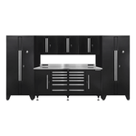 Dragonfire Tools Pro Series 12-Drawer Workbench System (Black) | DF-B12-B-SET 