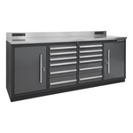 Dragonfire Tools Pro Series 12-Drawer Workbench System (Grey) 