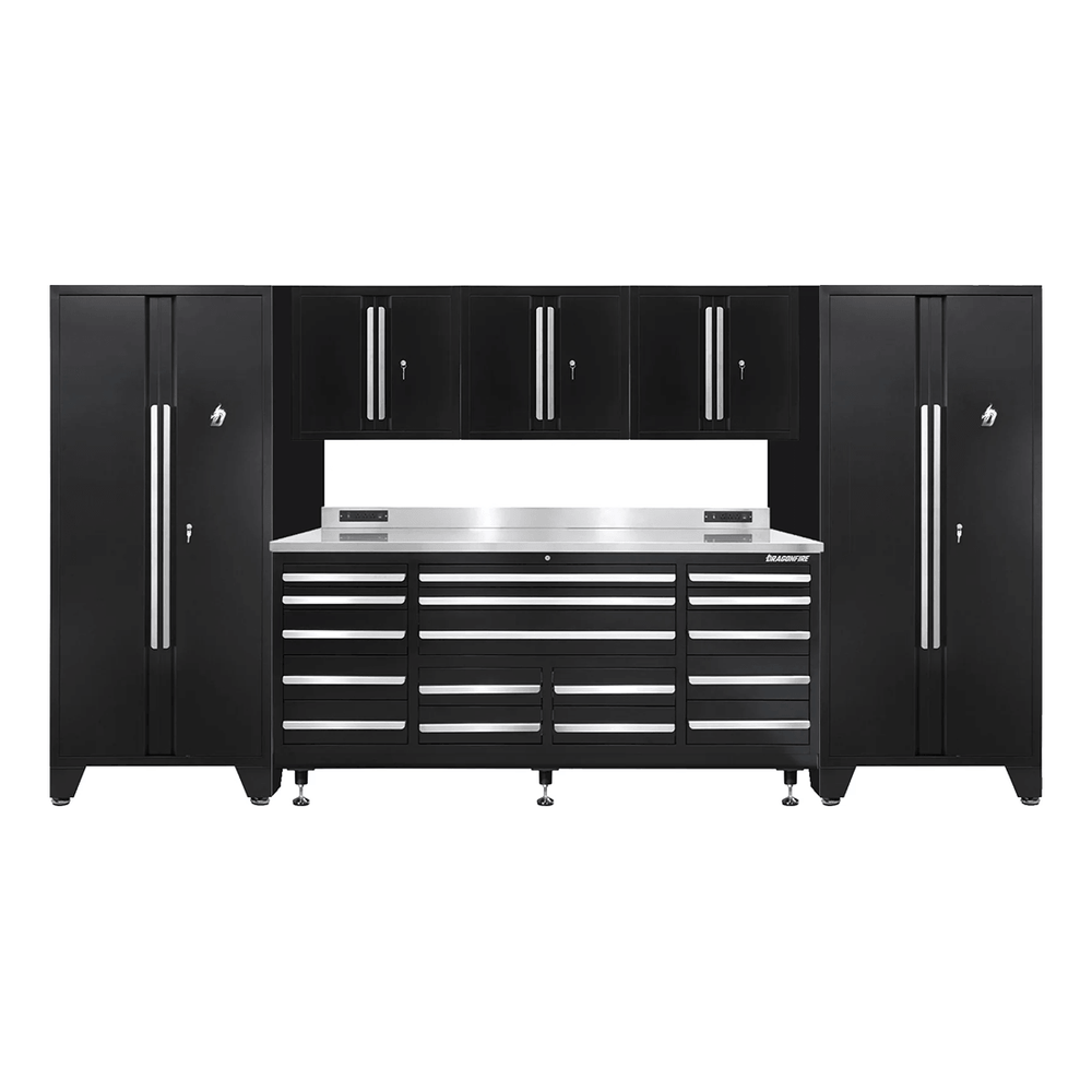 Dragonfire Tools Pro Series 17-Drawer Workbench System (Black) | DF-B17-B-SET