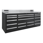 Dragonfire Tools Pro Series 17-Drawer Workbench System (Black) 