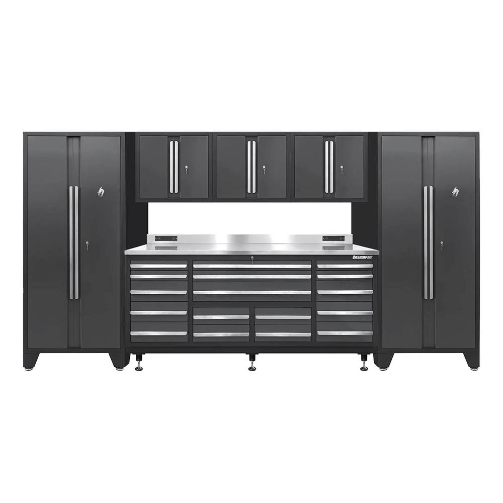Dragonfire Tools Pro Series 17-Drawer Workbench System (Grey) | DF-B17-G-SET