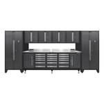 Dragonfire Tools Pro Series 18-Drawer Workbench System (Grey) | DF-B18-G-SET 