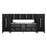 Dragonfire Tools Pro Series 20-Drawer Workbench System (Black) | DF-B20-B-SET 