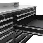 Dragonfire Tools Pro Series 20-Drawer Workbench System (Black) 