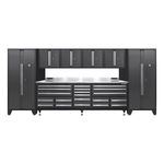 Dragonfire Tools Pro Series 20-Drawer Workbench System (Grey) | DF-B20-G-SET 