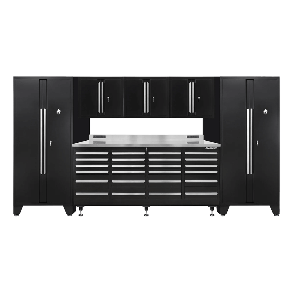 Dragonfire Tools Pro Series 24-Drawer Workbench System (Black) | DF-B24-B-SET