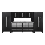 Dragonfire Tools Pro Series 24-Drawer Workbench System (Black) | DF-B24-B-SET 