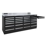 Dragonfire Tools Pro Series 24-Drawer Workbench System (Black) 