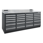 Dragonfire Tools Pro Series 24-Drawer Workbench System (Grey) 