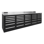 Dragonfire Tools Pro Series 30-Drawer Workbench System (Black) 