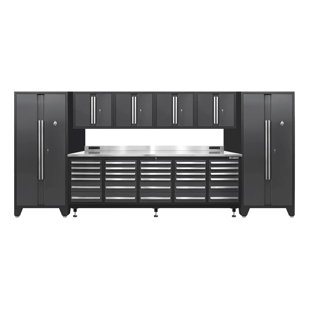 Dragonfire Tools Pro Series 30-Drawer Workbench System (Grey) | DF-B30-G-SET