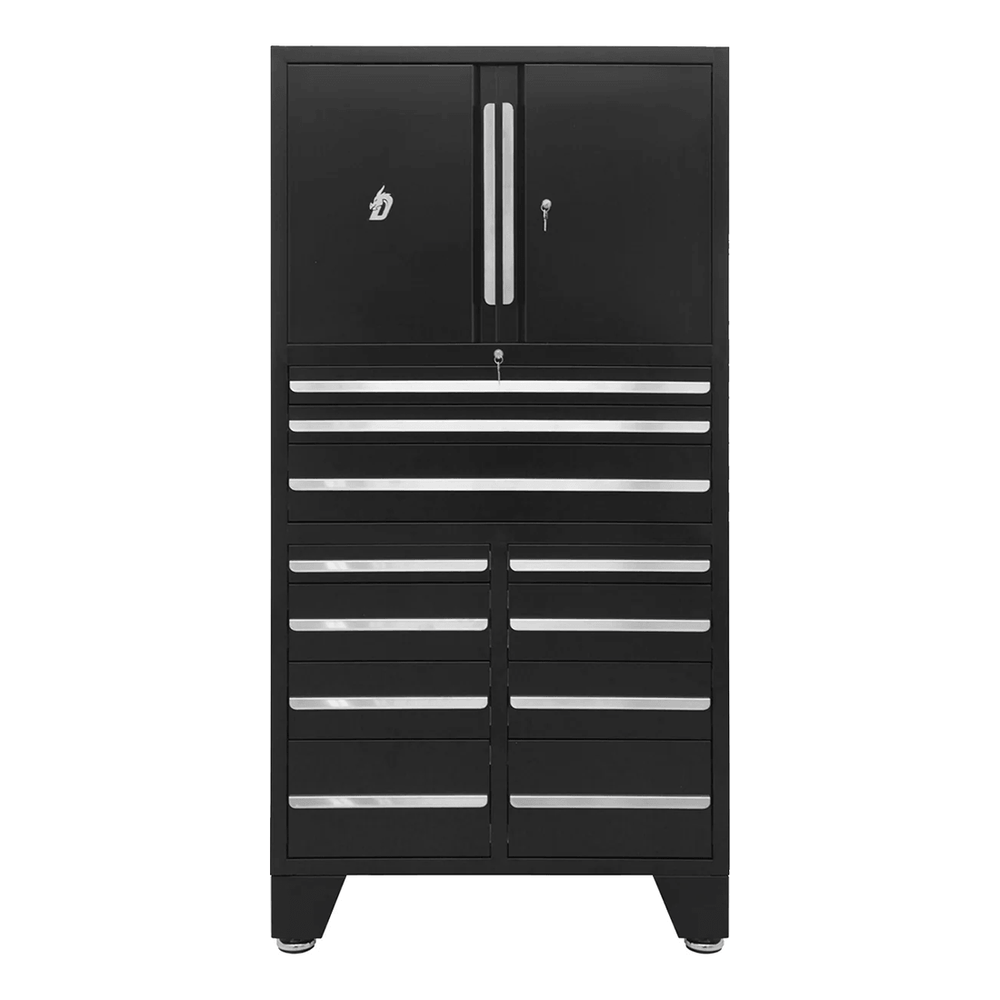 Dragonfire Tools Pro Series 11-Drawer Tool Cabinet (Black) | DFT-TB-11-B