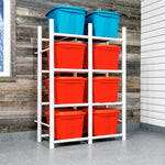 Bin Warehouse Bin Warehouse 8 Tote Storage Rack (3-Pack) 