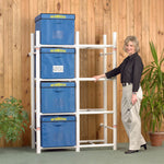 Bin Warehouse Bin Warehouse 8 Tote Storage Rack (3-Pack) 