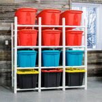 Bin Warehouse Bin Warehouse 12 Tote Storage Rack (2-Pack) 