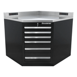 Dragonfire Tools Pro Series Lower Corner Cabinet (Black) | DFT-CCL-B 