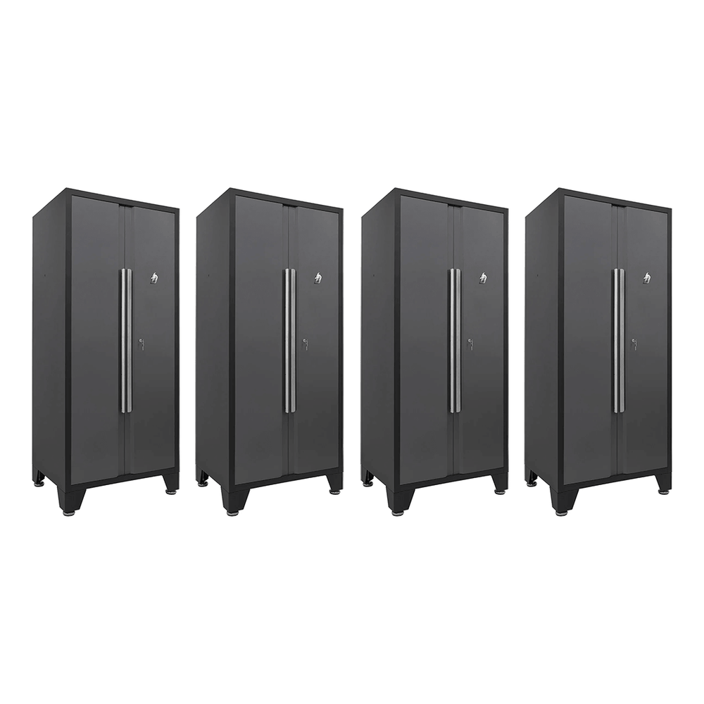 Dragonfire Tools 4 x Pro Series Locker Cabinet (Grey) | DFT-LC-4-G