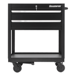 Dragonfire Tools Pro Series 2-Drawer Tool Cart (Black) 