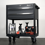 Dragonfire Tools Pro Series 2-Drawer Tool Cart (Grey) 