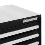 Dragonfire Tools Pro Series 6-Drawer 43.5-Inch Rolling Tool Cabinet (Black) 
